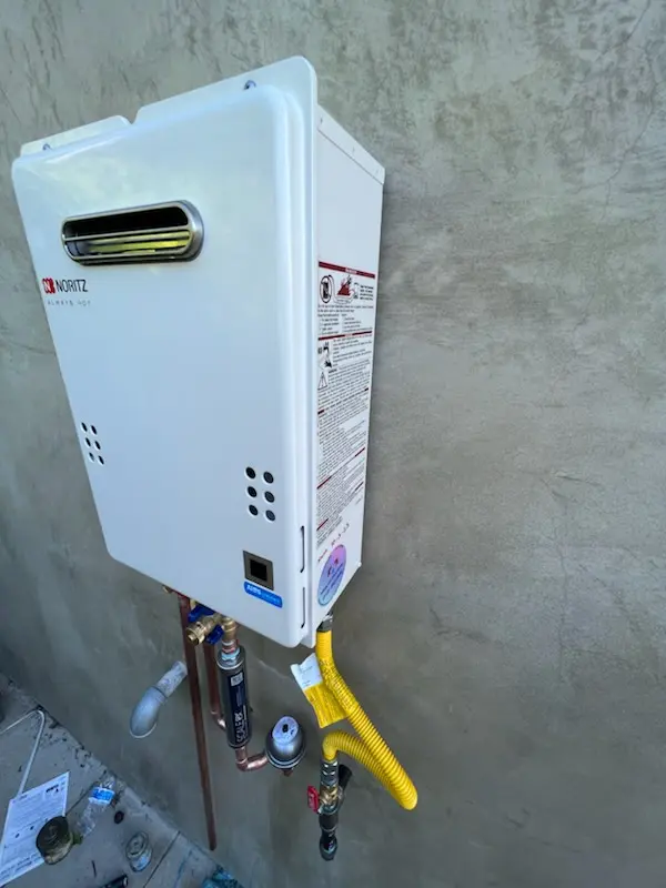 Tankless water heater installation for Arden Hills homes